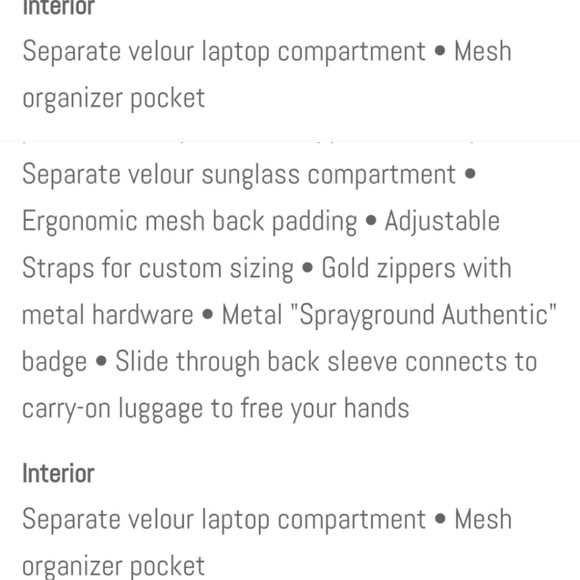 Sprayground Backpack - Picture 15 of 16